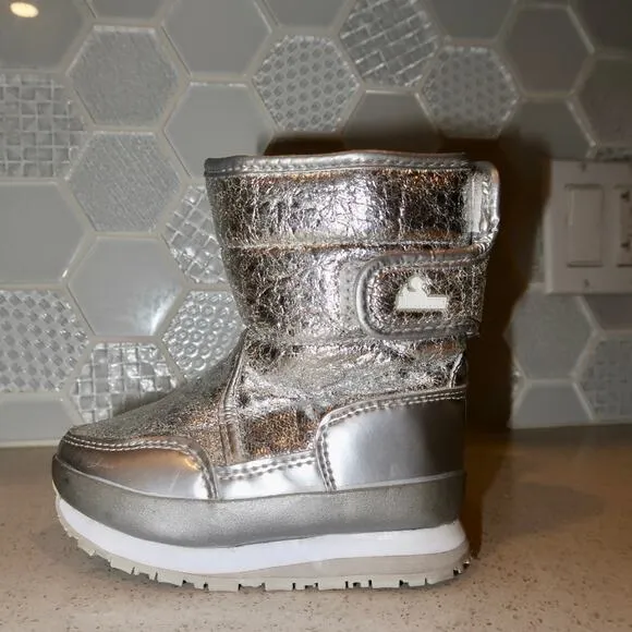 The Rubber Duck Cracked Metallic Girls Size 7