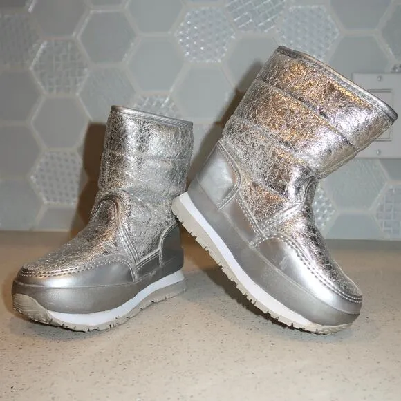 The Rubber Duck Cracked Metallic Girls Size 7