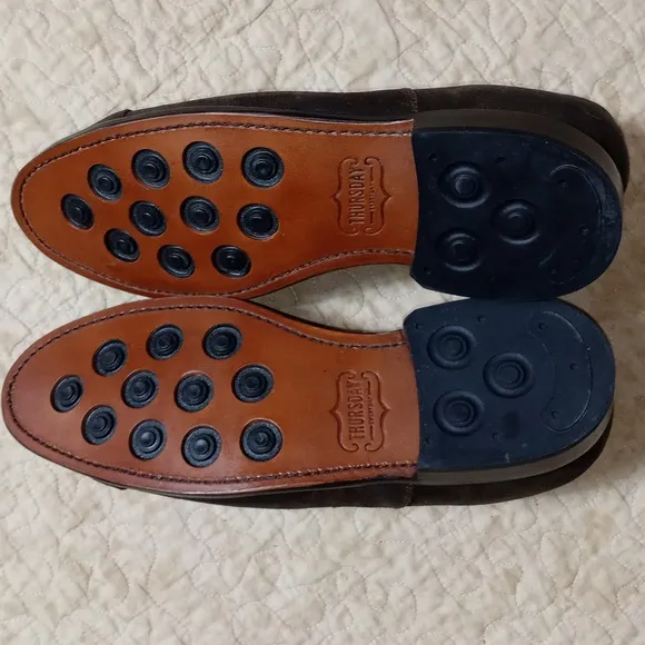 Thursday Boot Co  Executive Dark Olive Dress Shoes Size 6.5 Men's