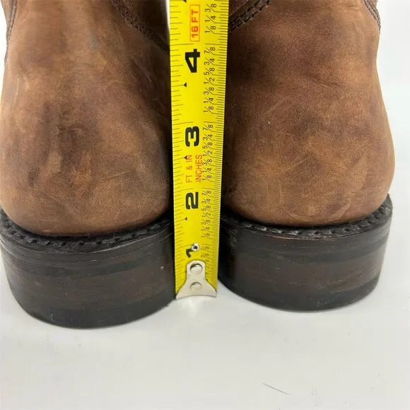 Thursday Boot Company Men's Captain Lace-Up Brown Leather Boots Size 15