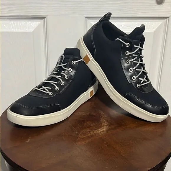 🔥🔥TIMBERLAND AMHERST CANVAS CHUKKA Mid SHOES - EXCELLENT Condition Men Sz 11