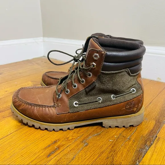 TIMBERLAND Anti-Fatigue Suede and Leather Boots Size 11