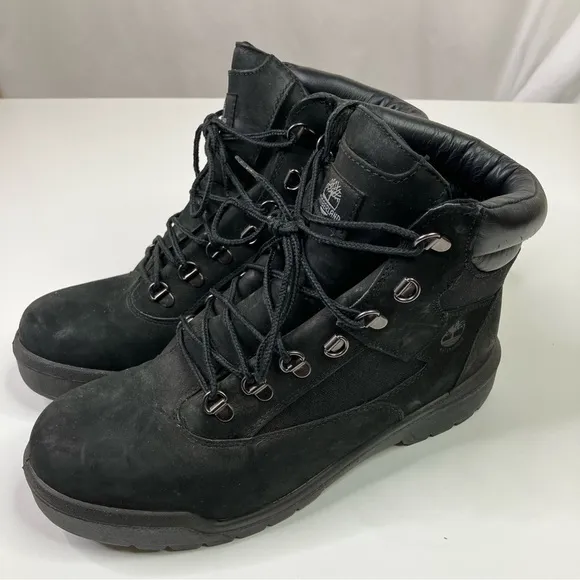 Timberland | Black Primaloft Suede Anti-Fatigue Lace Up Boots 10.5
