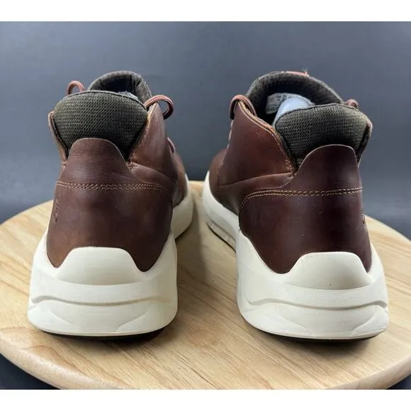 Timberland Bradstreet Ultra Chukka A2GV3 Brown Leather Shoes Men's size 12