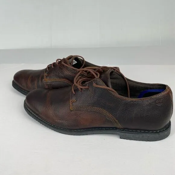 Timberland Earthkeepers Mens Oxford Shoes 5545A Size 11 Brown Leather Lace-Up