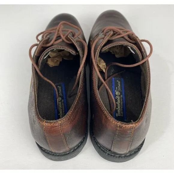 Timberland Earthkeepers Mens Oxford Shoes 5545A Size 11 Brown Leather Lace-Up