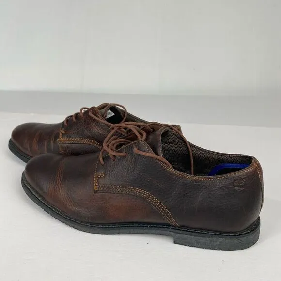 Timberland Earthkeepers Mens Oxford Shoes 5545A Size 11 Brown Leather Lace-Up