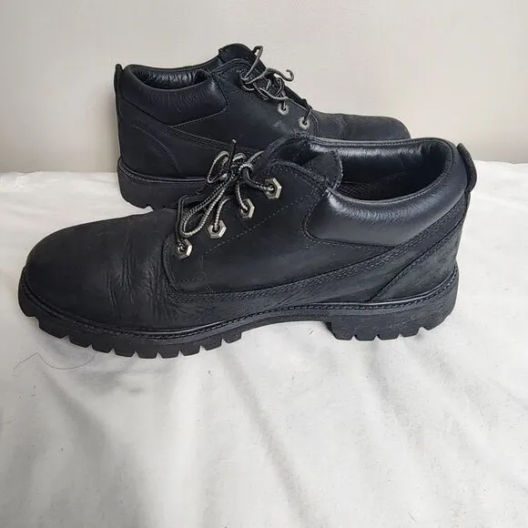 Timberland Men's Black Leather Shoes 11M