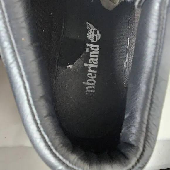 Timberland Men's Black Leather Shoes 11M