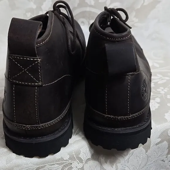 Timberland Mens Dark Brown Leather Earthkeeper Shoes