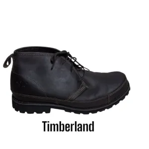 Timberland Mens Dark Brown Leather Earthkeeper Shoes