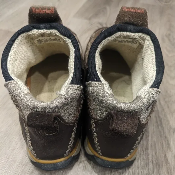 Timberland Smartwool Brown Suede Cinch Close Shoes. Size 9