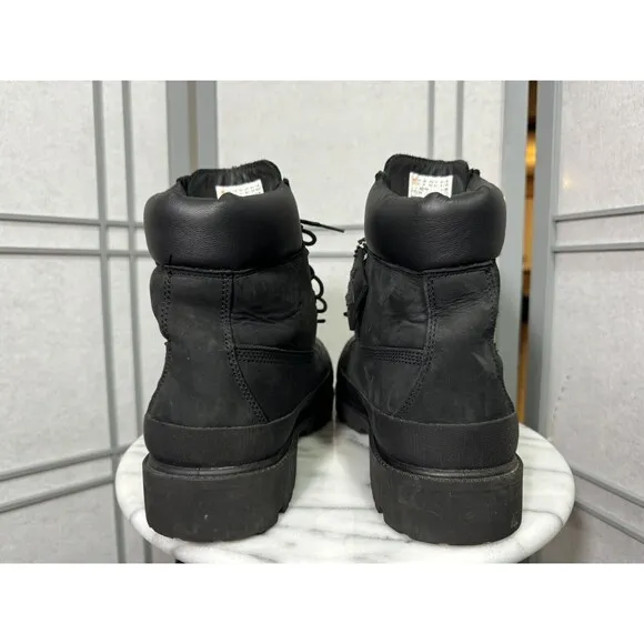 Timberland X Bee Line Premium Black Boot Rubber Toe Men Size 10.5 GUC