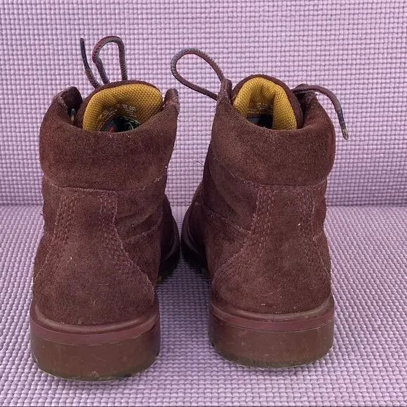 Timberland Timberdry Primaloft 200 Waterproof Suede Boots Burgundy 13 A0330