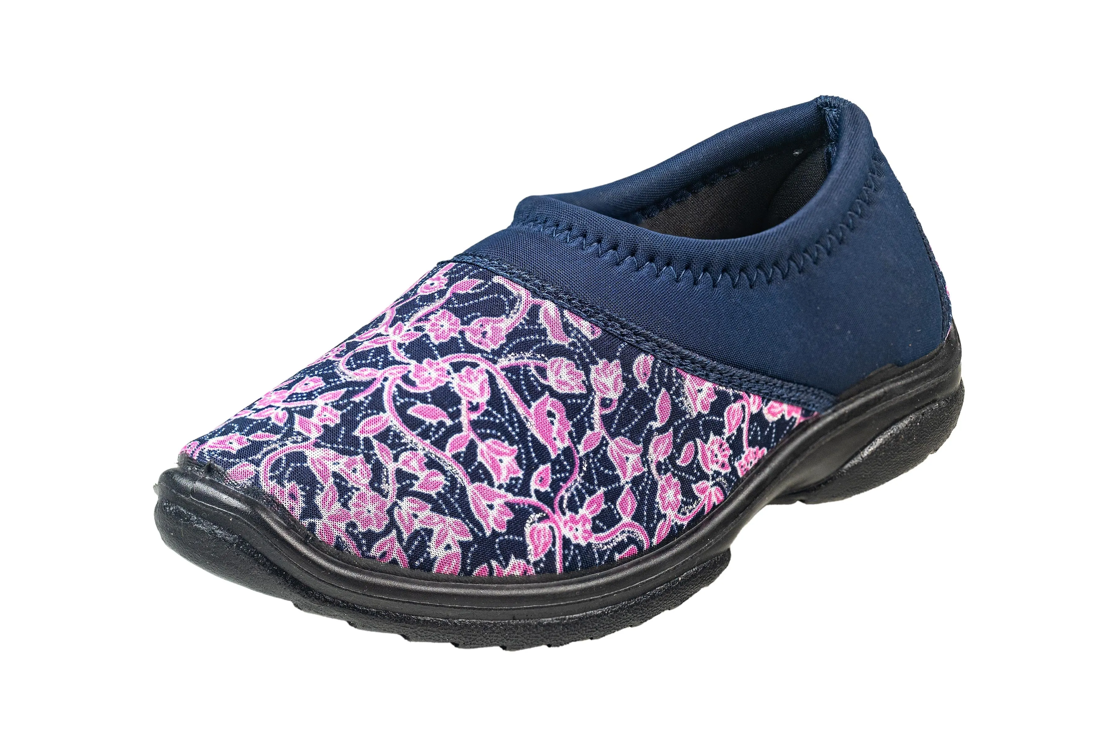 Titas Ladies Pink Print Canvas Shoe (Winter Queen Spl. 72)