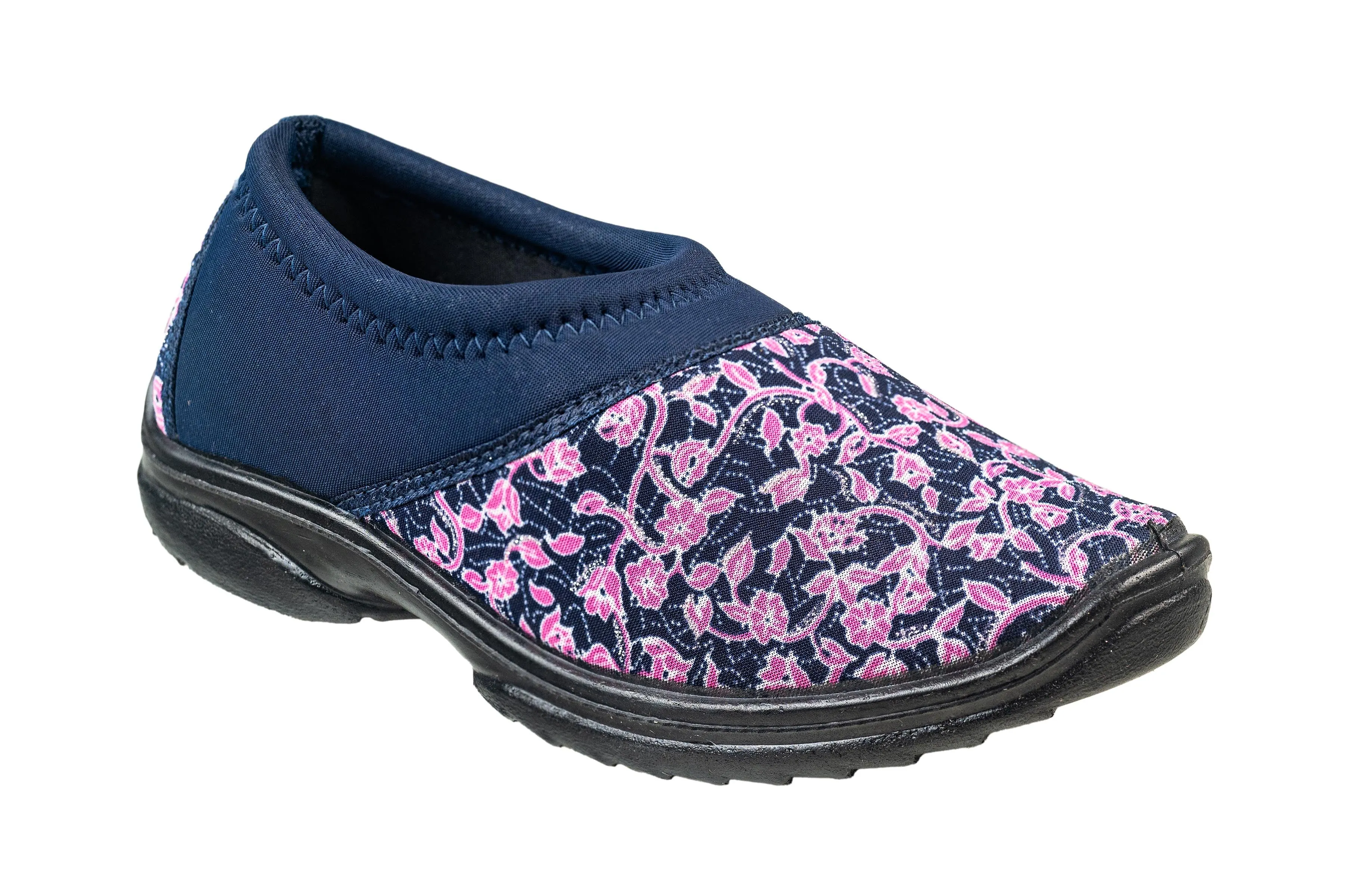 Titas Ladies Pink Print Canvas Shoe (Winter Queen Spl. 72)
