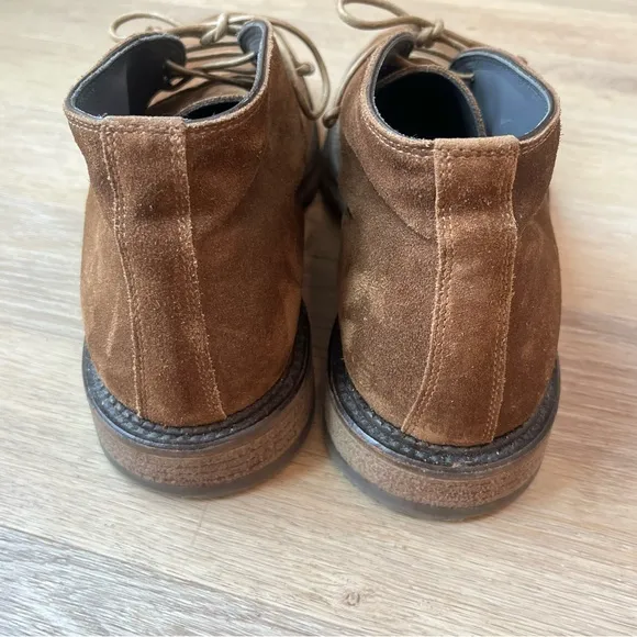 To Boot New York Adam Derrick Clarkston Suede Chukka Boots in Brown size 9.5