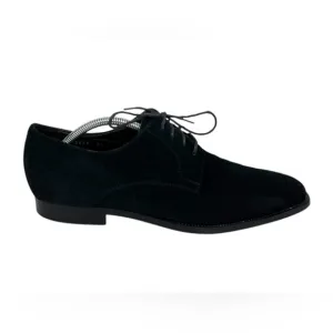 To Boot New York Italy Adam Derrick Mens Black Suede Lace Up Shoes Size 9.5