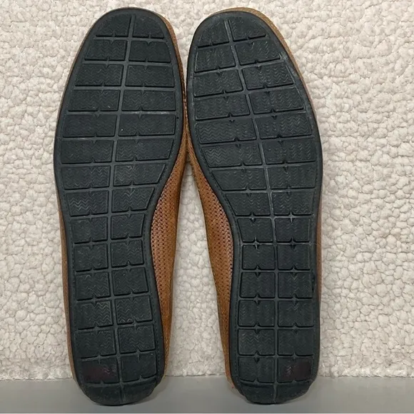 To Boot NY Men's Magnus Brown Burnished Driving Casual Slip On Shoes  SZ US 8.5