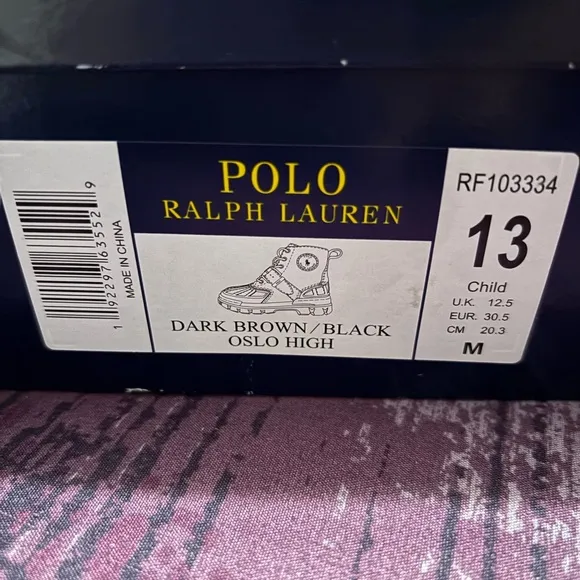Toddler polo boots