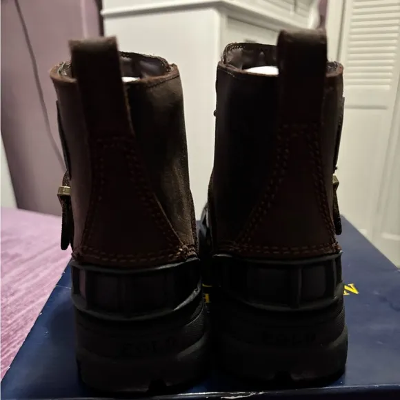 Toddler polo boots