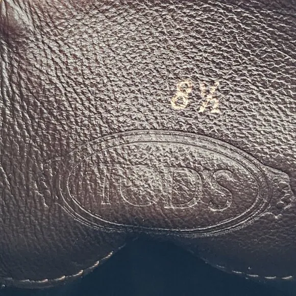 TOD'S Brown Suede Ankle Booties