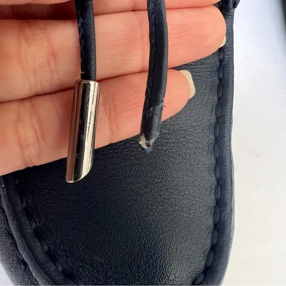 Tods Gommino Driving loafer shoes in blue leather