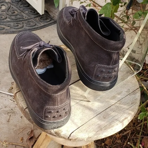 Tods‎  Men's grey Suede Leather Boots