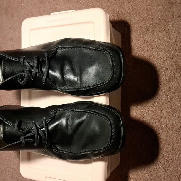 TOD'S Quinn Leather Lace Up Ankle Boots With Rubber Soles Men's Size 9.5