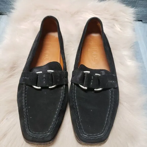 Tod's Black Loafer women's shoe