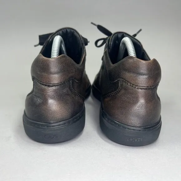 Tod's Men's Size 7 Brown Leather Sneakers