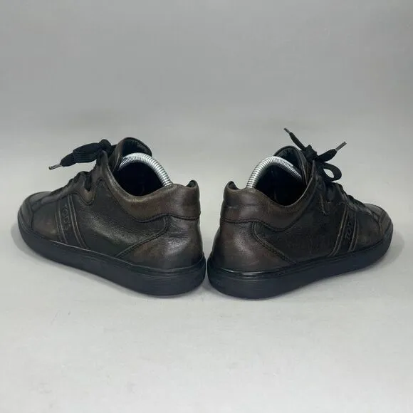 Tod's Men's Size 7 Brown Leather Sneakers