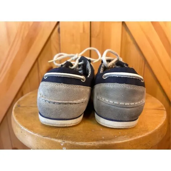Tommy Bahama Relax Harbor Island Casual Sneakers Blue Mens US Size 10 Read