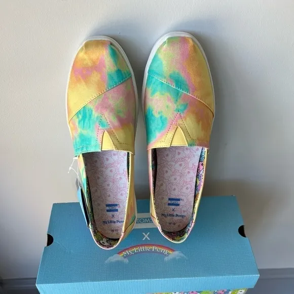 Toms Alpargatas Cupsole Multi Tie Dye My Little Pony Sky Dancer