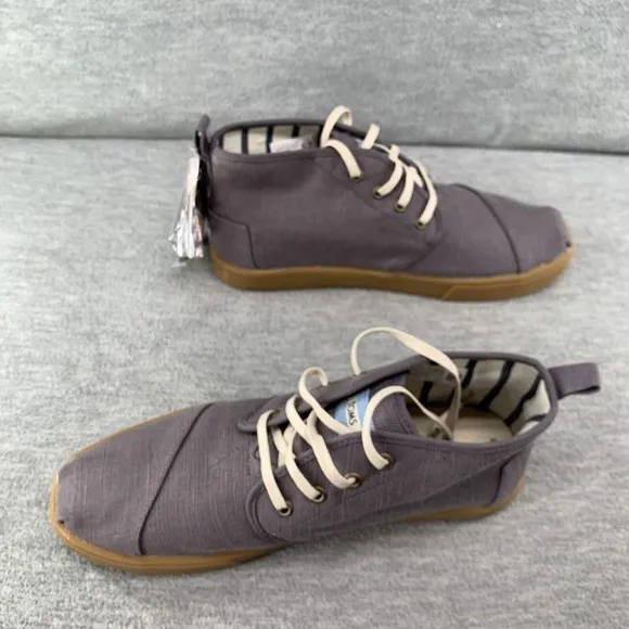 Toms Men's Shades Heritag Canvas Bota Lace up Shoes Size 10.5 (B11)