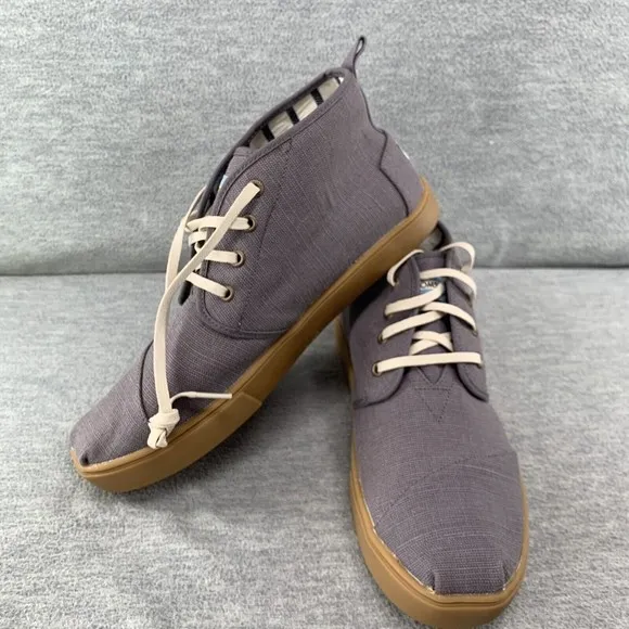 Toms Men's Shades Heritag Canvas Bota Lace up Shoes Size 10.5 (B11)