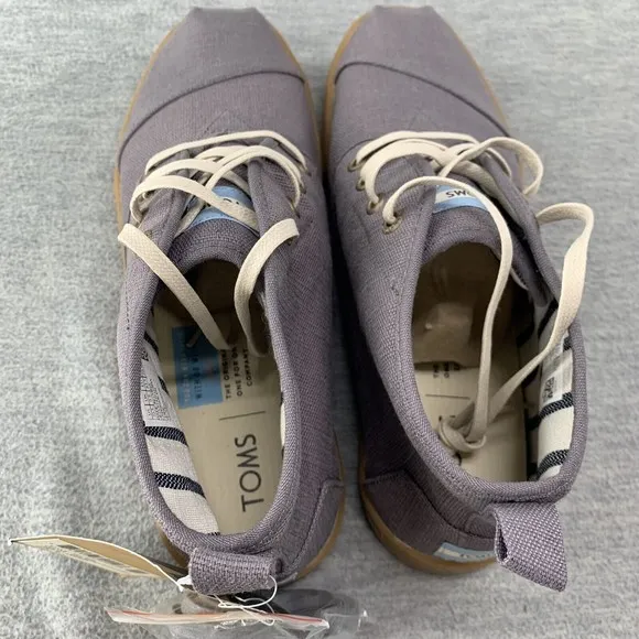 Toms Men's Shades Heritag Canvas Bota Lace up Shoes Size 10.5 (B11)