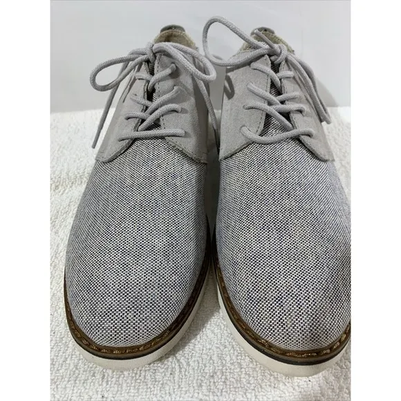 Toms Preston Twill And Suede Gray Mens 9