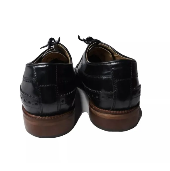 Top Man Wingtip Dress Shoes Size 13 Arthur High Shine EU 46 Hard Nose