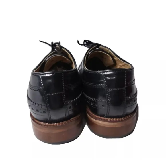 Top Man Wingtip Dress Shoes Size 13 Arthur High Shine EU 46 Hard Nose
