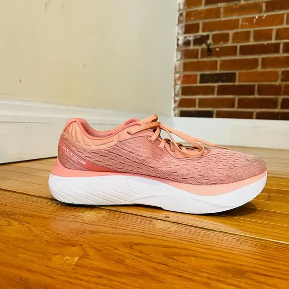 Topo Womens 11 Phantom 3 Athletic Shoes Orange Sky Running Sneakers EUC!!