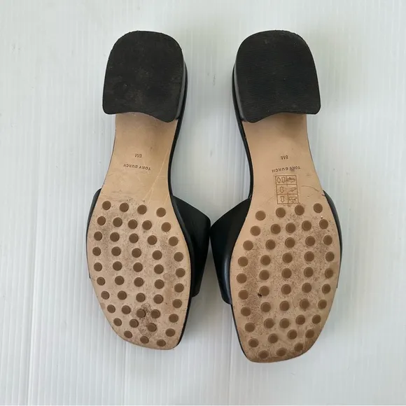 Tory Burch Bombe Miller Slide Sandals Black, 8