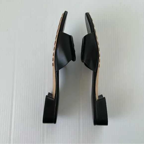 Tory Burch Bombe Miller Slide Sandals Black, 8