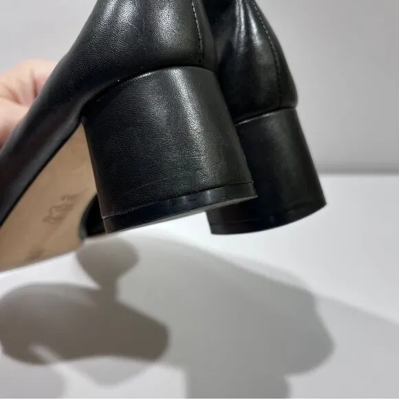 Tory Burch Caterina Pump Black Leather Size 9 M