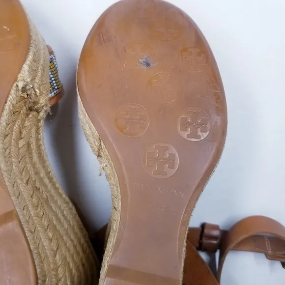 Tory Burch | Florian Wedge Platform Sandals size 7