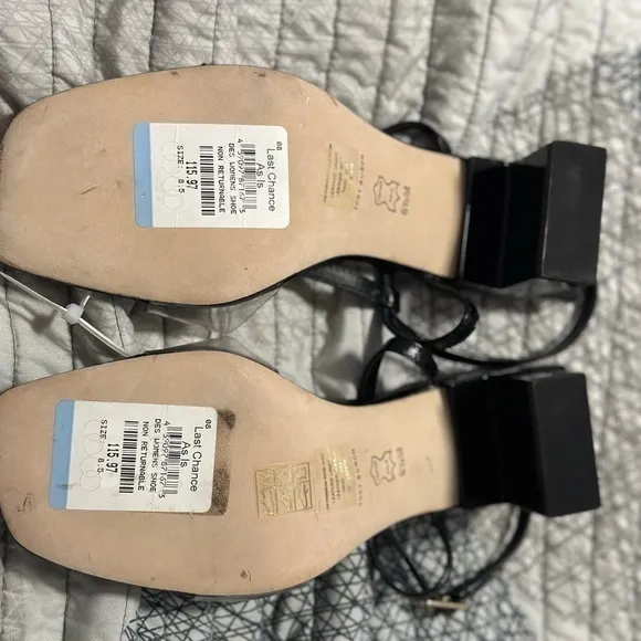 TORY BURCH Leather and PVC sandals size 8.5‎