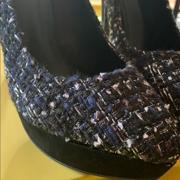 Tory Burch Peggy Platforms worn once