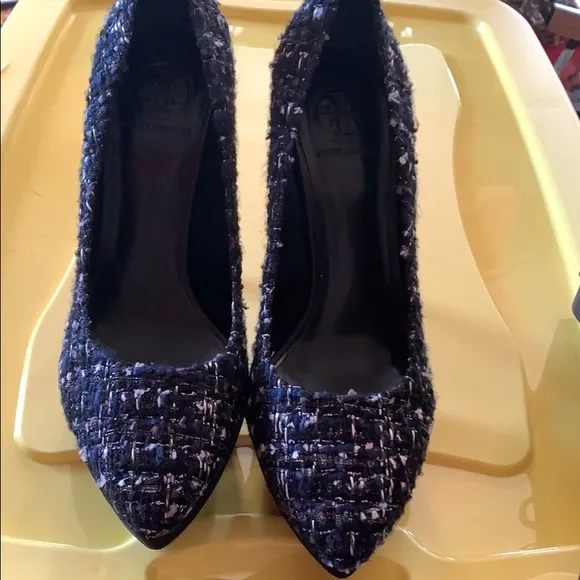 Tory Burch Peggy Platforms worn once
