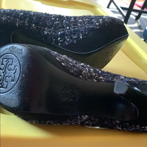 Tory Burch Peggy Platforms worn once