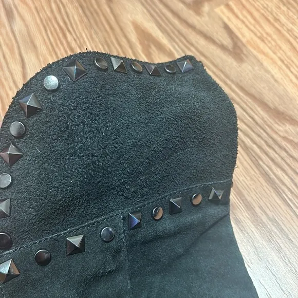 Tory Burch Rhett suede studded thigh high boot 7.5